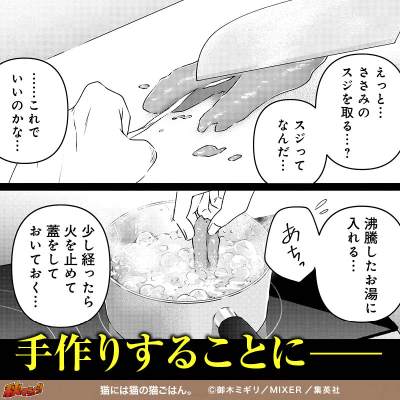 猫には猫の猫ごはん。